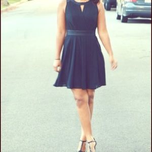 Black dress from charming Charlie