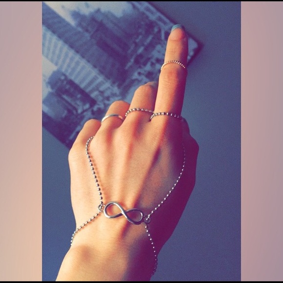 Forever blessed hand chains