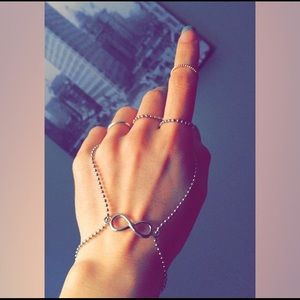 Forever blessed hand chains