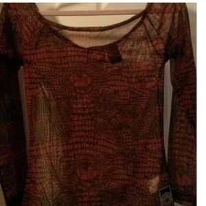 👍🏻 large Harley Davidson Sheer Top👍🏻