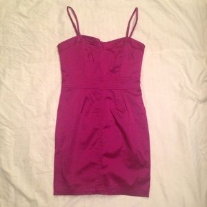 Fuchsia Satin Bodycon Dress✨Final Markdown