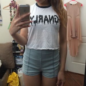 GNARLY crop tank top