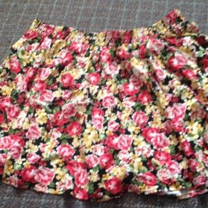 Floral Skater Skirt