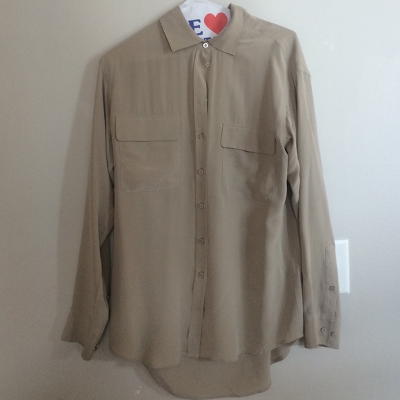 Equipment Silk Top