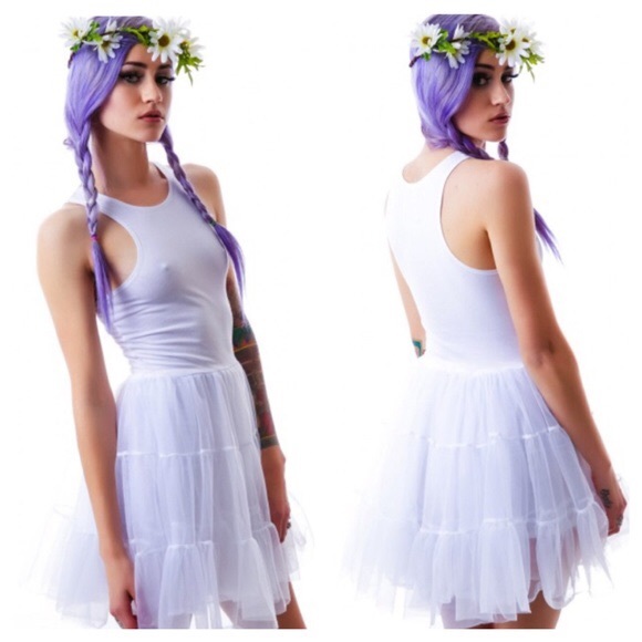 NWT UNIF DOLLSKILL FRILL DRESS
