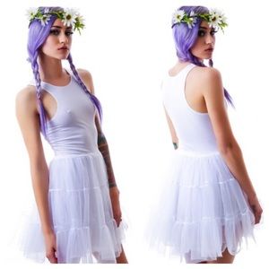 NWT UNIF DOLLSKILL FRILL DRESS