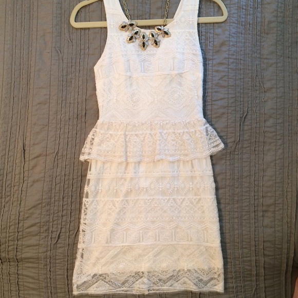 Ivory Lace Dress