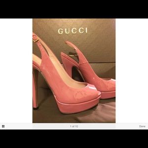 Gucci size 36 brand new height heels