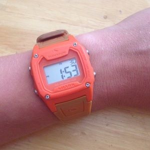 Shark Freestyle orange watch
