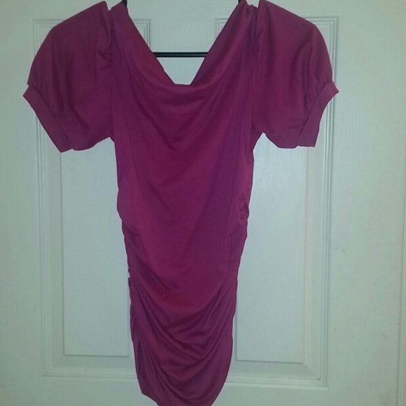 Open back blouse