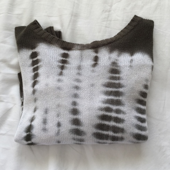 Tie-dye Crop sweater