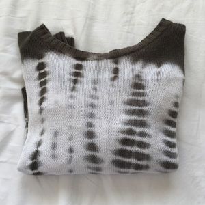 Tie-dye Crop sweater