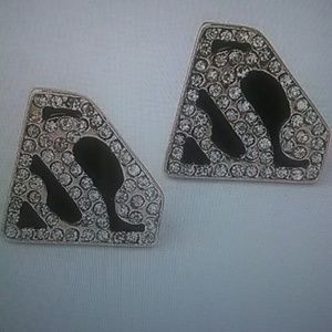 Rhinestone Gold S Earrings