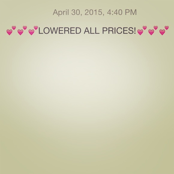 Lowered prices!!!!