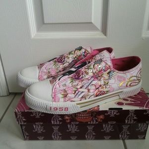 Christian Audigier Flat Sneakers