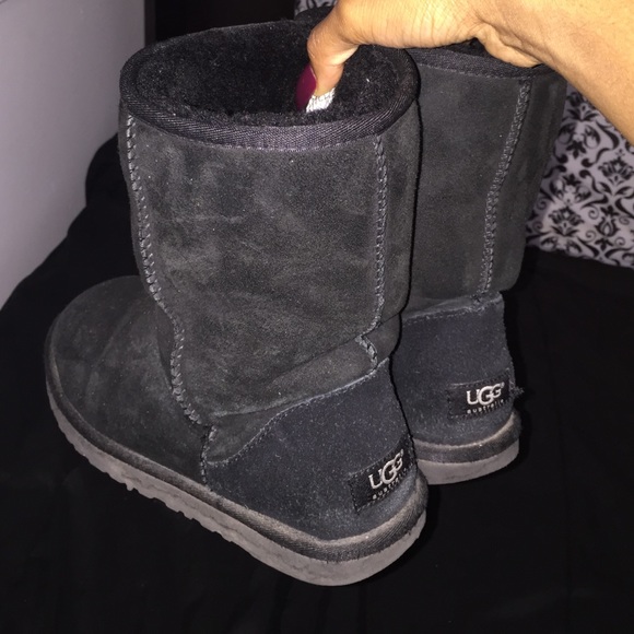 Worn Uggs.