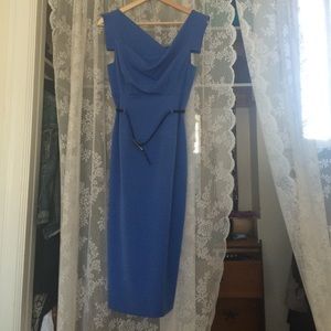 Black Halo Dresses - Black Halo Jackie O Blue dress Size 4 Black Halo Dresses - Black Halo Jackie O Blue dress Size 4