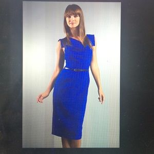 Black Halo Dresses - Black Halo Jackie O Blue dress Size 4 Black Halo Dresses - Black Halo Jackie O Blue dress Size 4