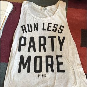 Victoria secret pink tank top