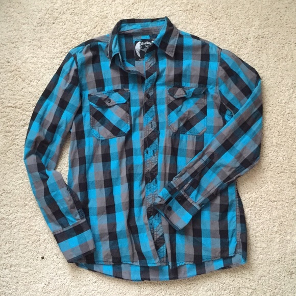 ✖️SOLD✖️Men's blue flannel 💙