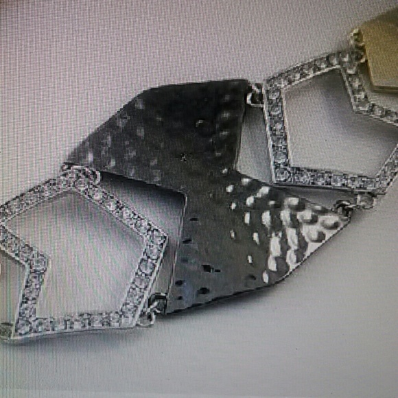 Bangle Rhinestone Bracelet - Picture 2 of 2