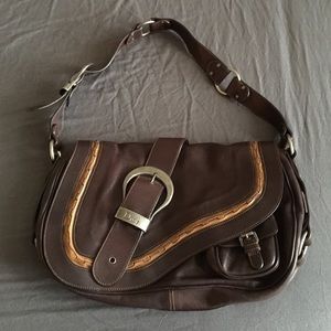DIOR Gaucho saddle shoulder bag