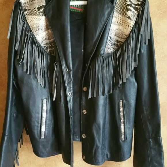 Genuine leather jacket