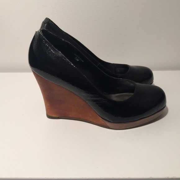 Wedge shoes.