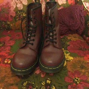Cherry red dr.martens