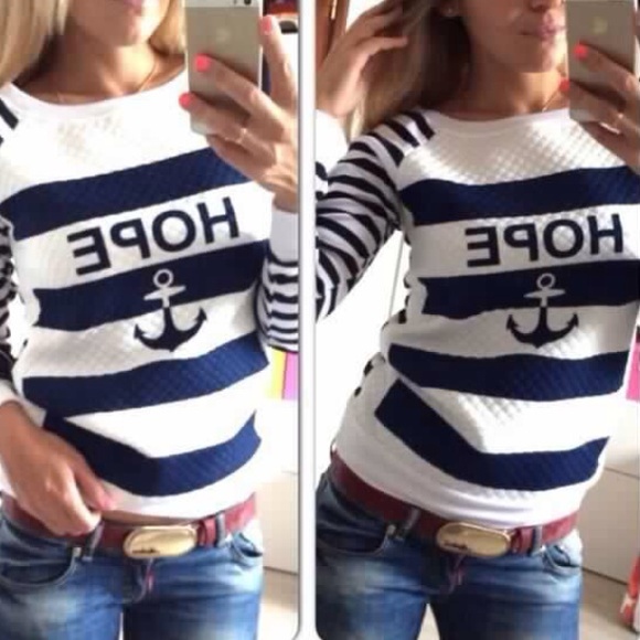 Hope Anchor Sweater! ⚓️