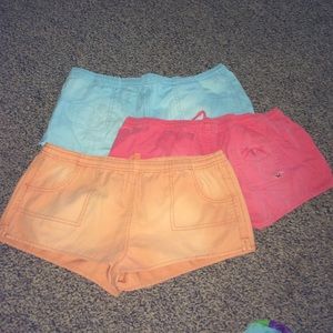Bundle of 3 large Hollister shorts