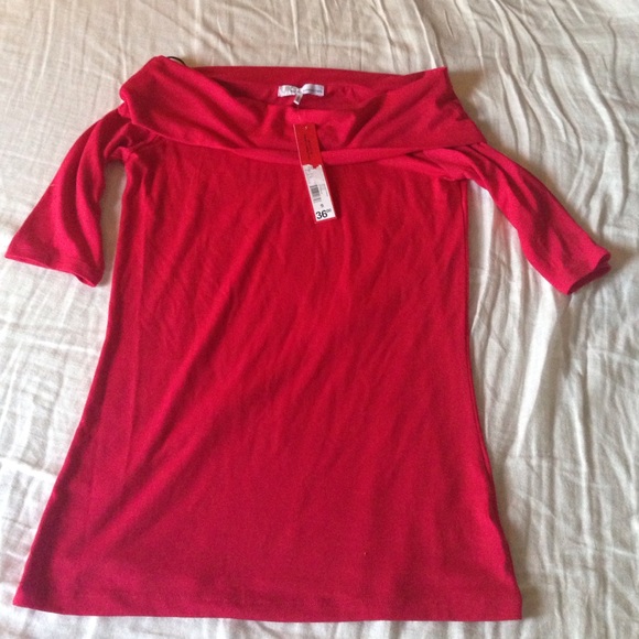 French Connection off the shoulder top