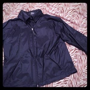 Nike windbreaker jacket in black Sz Large