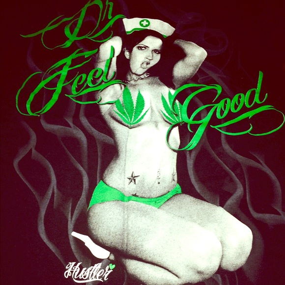 Dr. Feel Good Hustler t-shirt