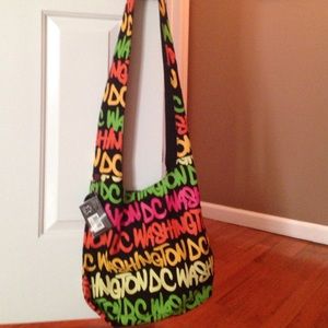 Pop Art Auth. Robin Ruth Washington DC sling bag