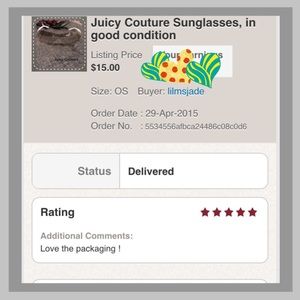 Love notes / ratings