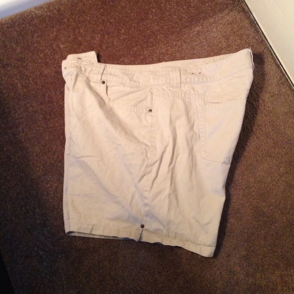 Lane Bryant Beige shorts