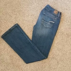 American Eagle boot cut jeans, like new!