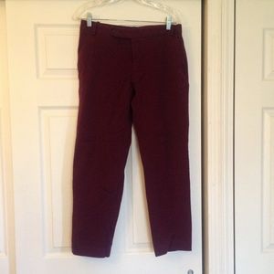Nicole miller plumberry crop ankle pants