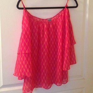 Off the shoulder flowy top