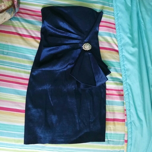 Royal blue dress