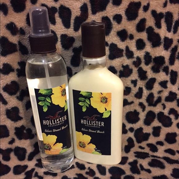 Hollister body spray and lotion