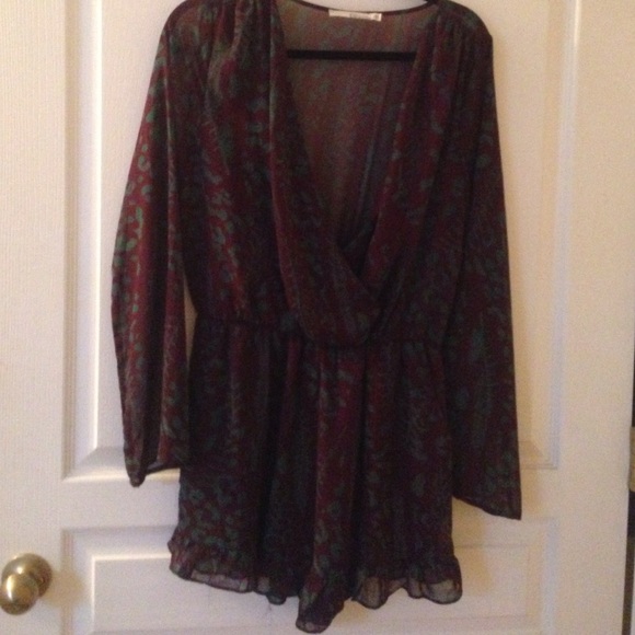 deep V romper