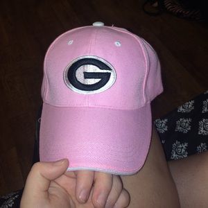 Pink hat