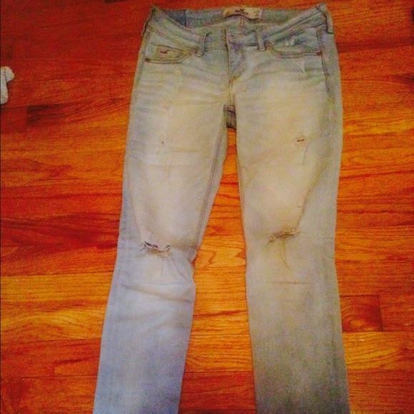 Faded jeans