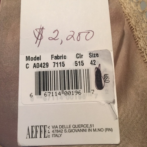 🚩SOLD🚩SOLD🚩🎉HP🎉 Alberta Ferretti Dress $2220 - Picture 4 of 4