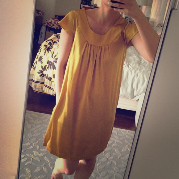 100% silk shift dress