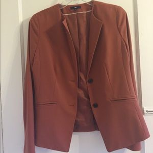 Gap, size 4 burnt orange blazer