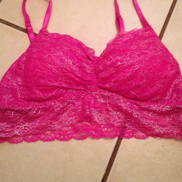 Pink crop top