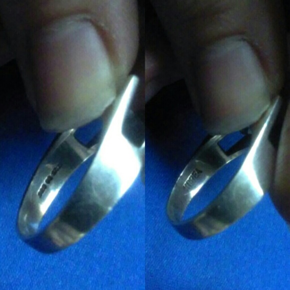 VINTAGE SLIDING GEM RING - Picture 4 of 4